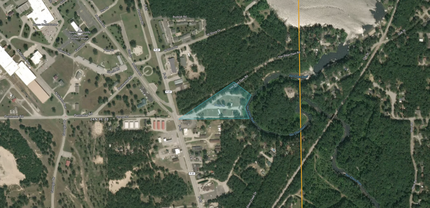 4385 Van Ettan Dam Rd, Oscoda, MI - aerial  map view