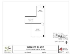 12770 Coit Rd, Dallas, TX à louer Plan d’étage- Image 1 de 2