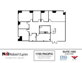 1700 Pacific Ave, Dallas, TX à louer Photo intérieure- Image 1 de 2