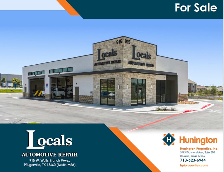 915 Wells Branch Pkwy, Pflugerville, TX for sale - Building Photo - Image 1 of 1