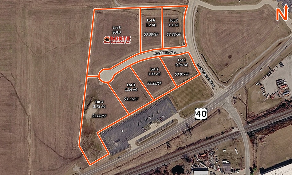 401-420 Janet Beth Way, Highland, IL à vendre Photo principale- Image 1 de 6