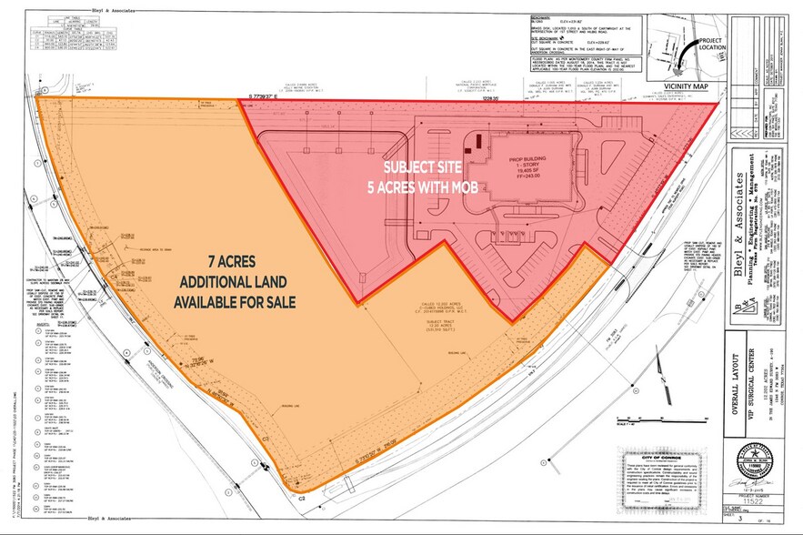 1246 N FM 3083 W, Conroe, TX à vendre - Plan de site - Image 2 de 10