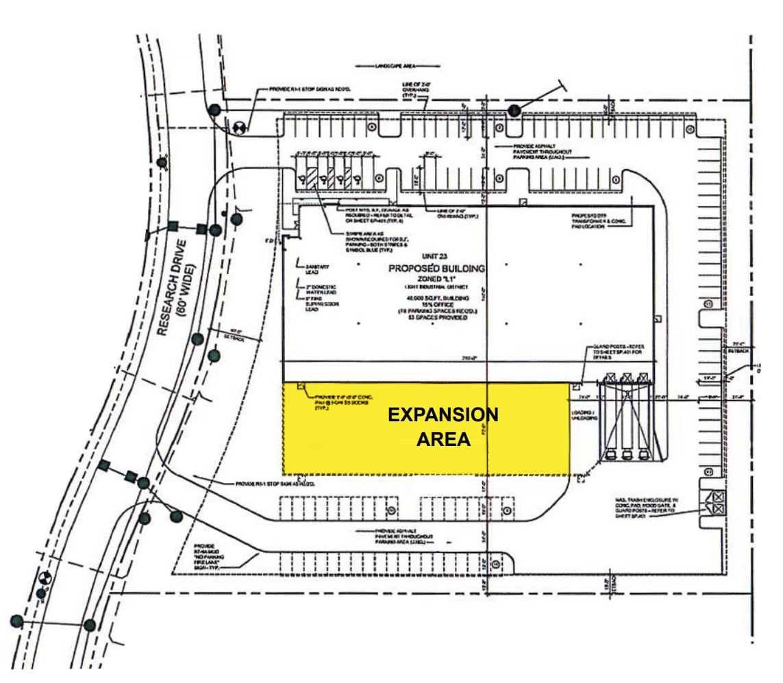 Research Dr, Canton, MI for lease Floor Plan- Image 1 of 1