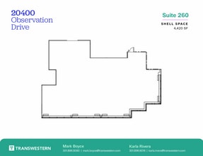 20400 Observation Dr, Germantown, MD à louer Plan d’étage- Image 1 de 1
