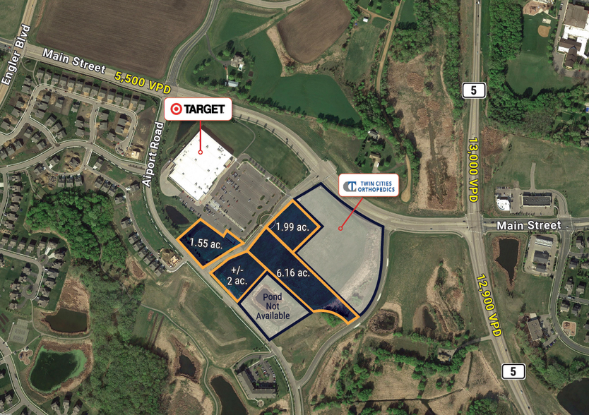 SEQ of Hwy 5, Waconia, MN for lease - Building Photo - Image 1 of 1