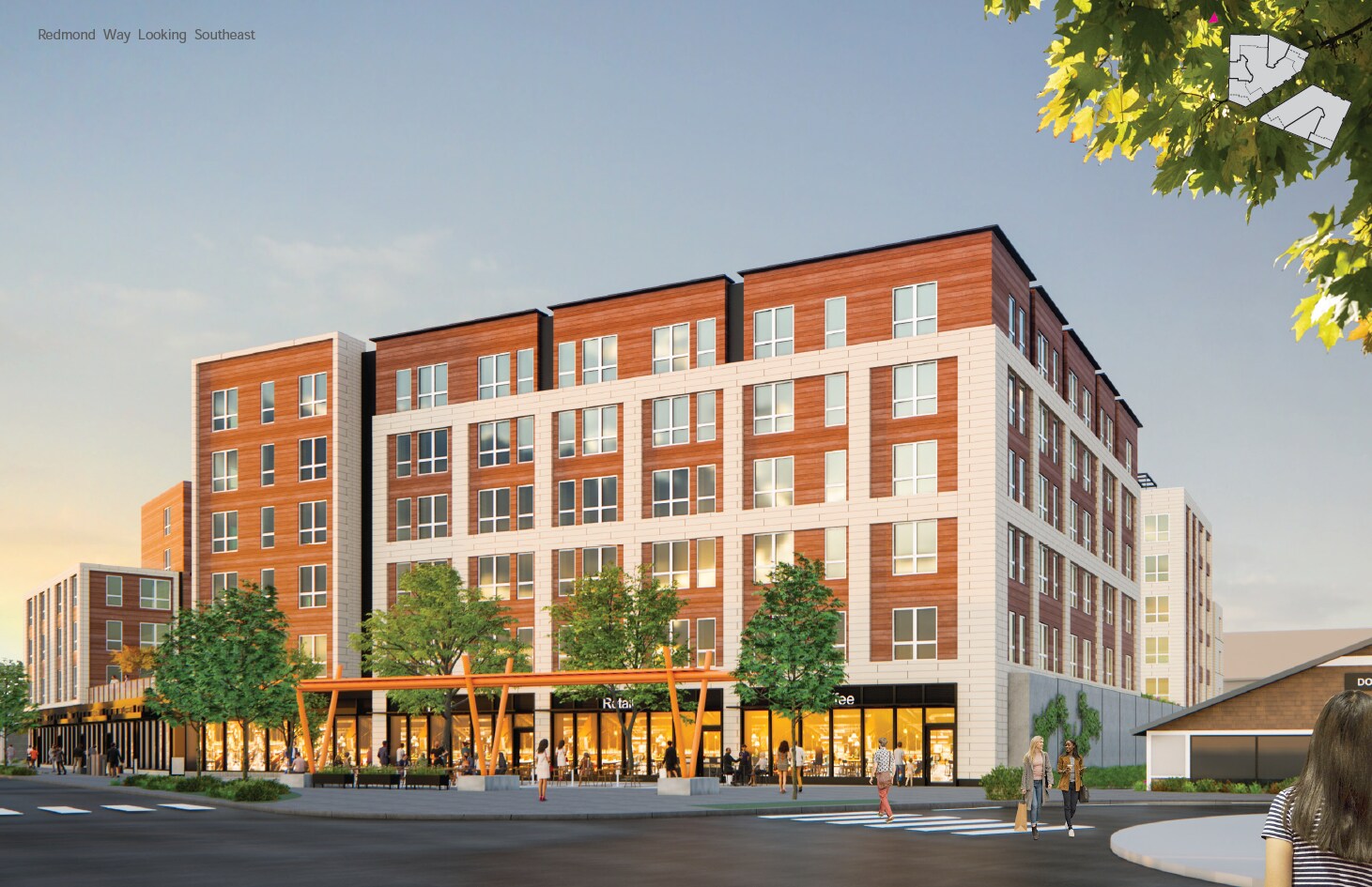 16771-16849 Redmond Way, Redmond, WA à louer Photo du bâtiment- Image 1 de 7