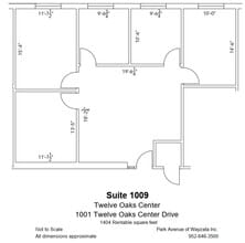 600 Twelve Oaks Center Dr, Wayzata, MN for lease Floor Plan- Image 1 of 1