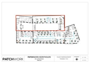26 Rue De Montholon, Paris for lease Typical Floor Plan- Image 2 of 7