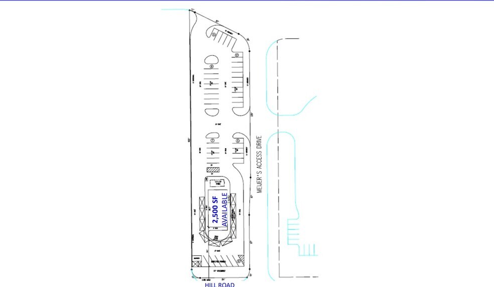 2474 W Hill Rd, Flint, MI à louer - Plan de site - Image 2 de 2