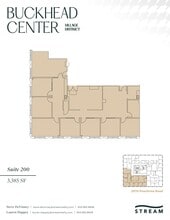 2970 Peachtree Rd NW, Atlanta, GA à louer Plan d’étage- Image 1 de 1