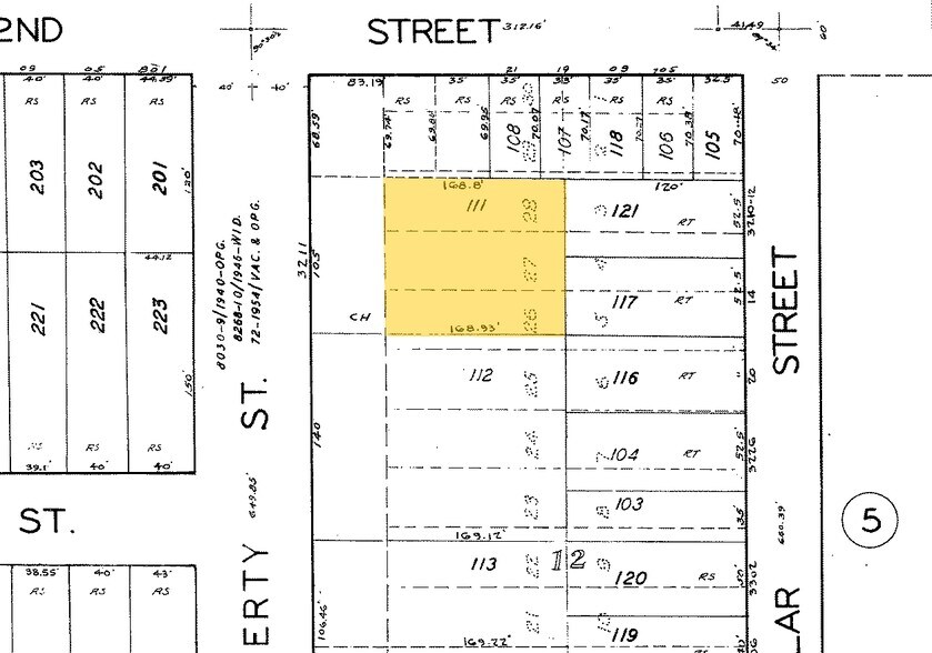 3211 Liberty St, Erie, PA à louer - Plan cadastral - Image 2 de 2