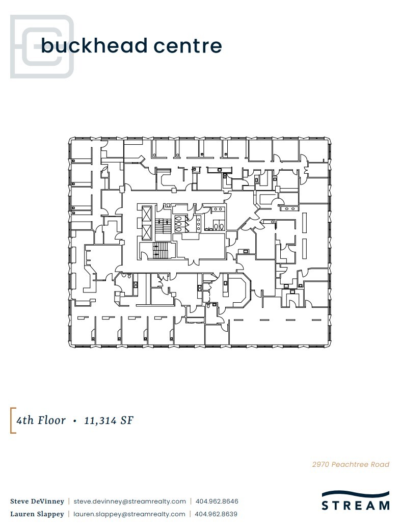 2970 Peachtree Rd NW, Atlanta, GA à louer Plan d  tage- Image 1 de 1