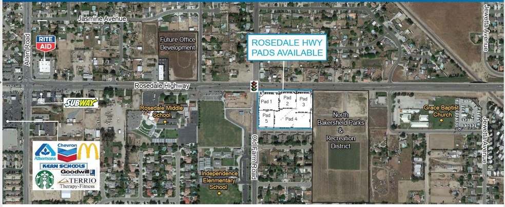 Rosedale Hwy, Bakersfield, CA à vendre - Photo principale - Image 1 de 1