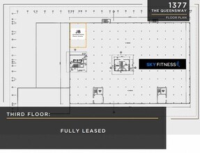 1377 The Queensway, Toronto, ON for lease Floor Plan- Image 1 of 1