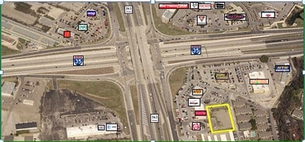 3610 SW HK Dodgen Loop, Temple, TX - AÉRIEN  Vue de la carte