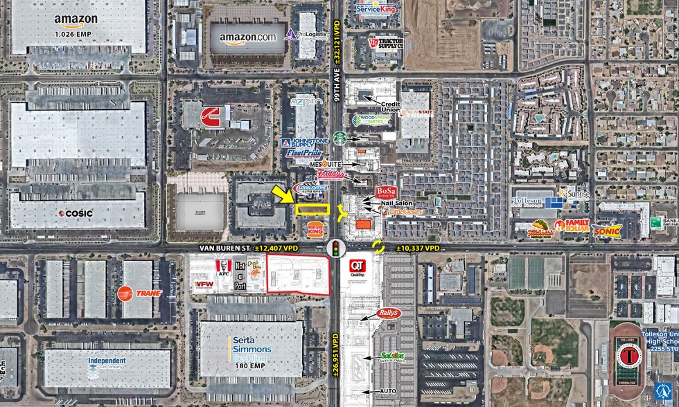 NWC 99th Ave & Van Buren St, Avondale, AZ à louer - Photo du bâtiment - Image 1 de 1