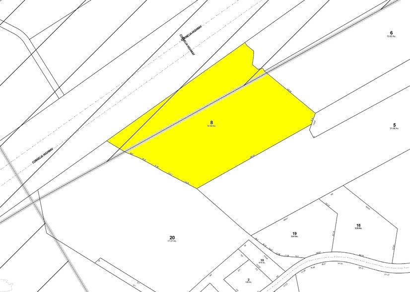 4336 Cornelia Hwy, Lula, GA for lease - Plat Map - Image 3 of 30