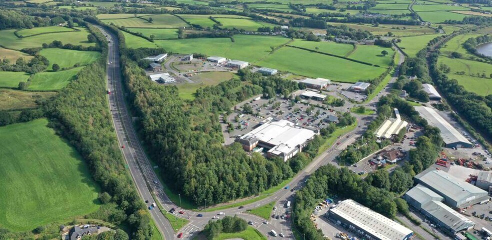Pibwrlwyd Ln, Carmarthen à vendre - Aérien - Image 3 de 5