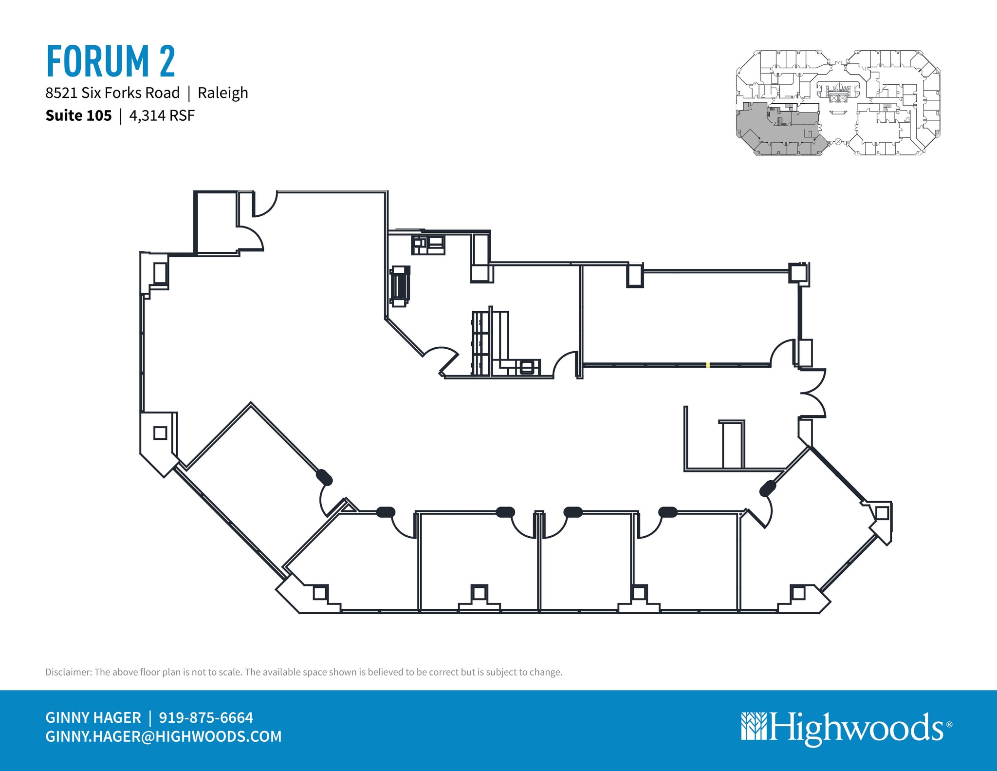 8521 Six Forks Rd, Raleigh, NC for lease Floor Plan- Image 1 of 2