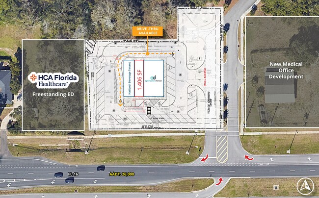 Plus de détails pour 45 Village Crossing Ct, Saint Augustine, FL - Commerce de détail à louer