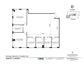 5555 Glenridge Connector, Atlanta, GA à louer Plan d’étage- Image 1 de 1