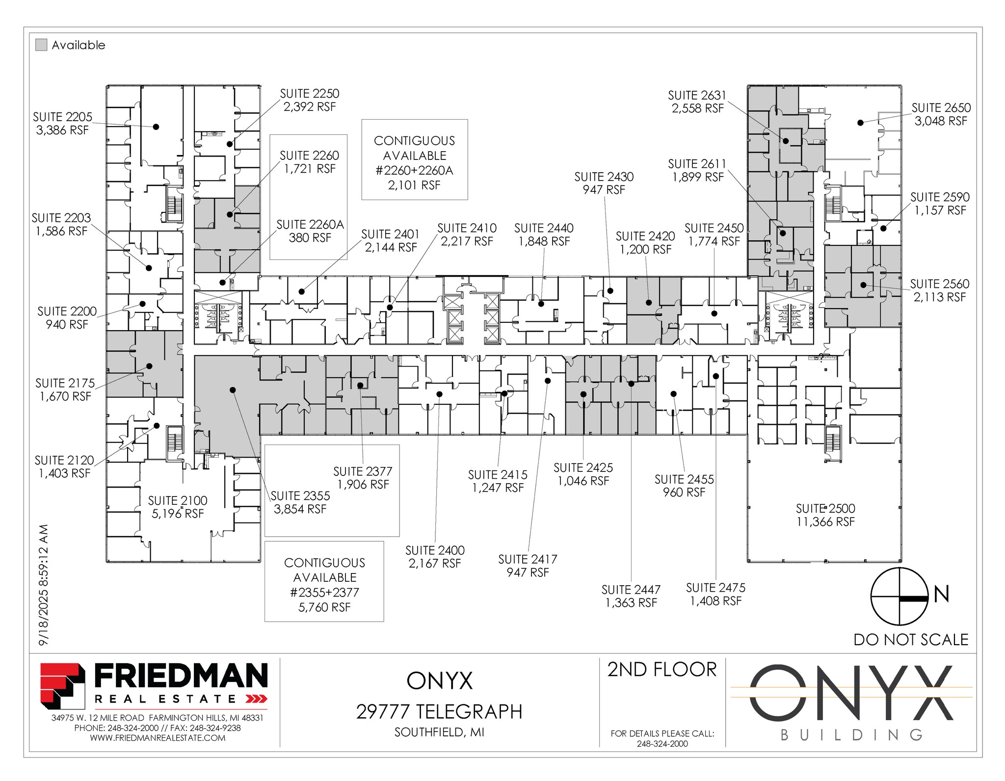 29777 Telegraph Rd, Southfield, MI for lease Floor Plan- Image 1 of 1