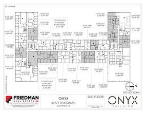 29777 Telegraph Rd, Southfield, MI for lease Floor Plan- Image 2 of 2