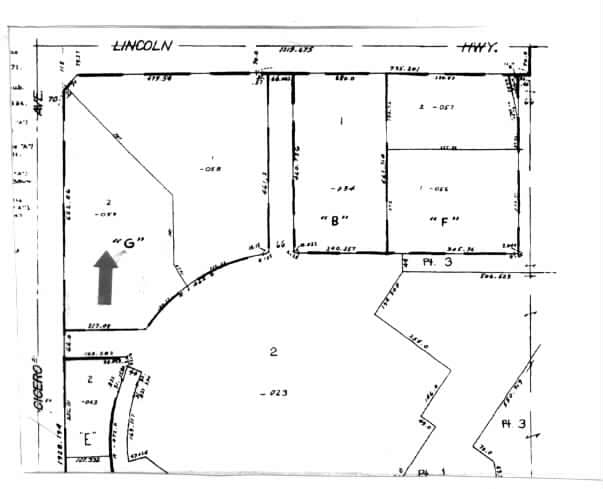 4747 Lincoln Mall Dr, Matteson, IL à louer - Plan cadastral - Image 2 de 15