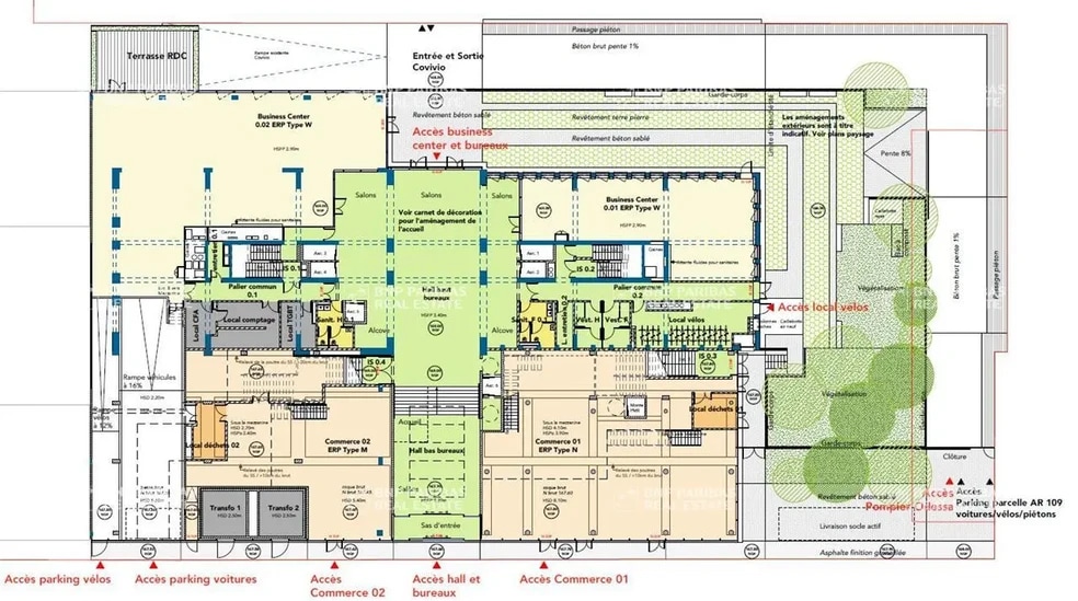 Office in Lyon for lease - Floor Plan - Image 1 of 13