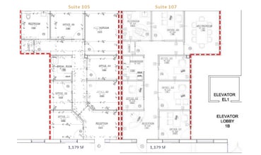 6475 Preston Rd, Frisco, TX à louer Plan d’étage- Image 2 de 2