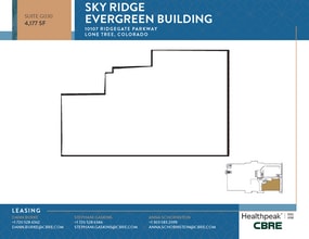 10535 Park Meadows Blvd, Lone Tree, CO à louer Plan d’étage- Image 1 de 1