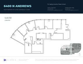 6400 N Andrews Ave, Fort Lauderdale, FL for lease Floor Plan- Image 1 of 1