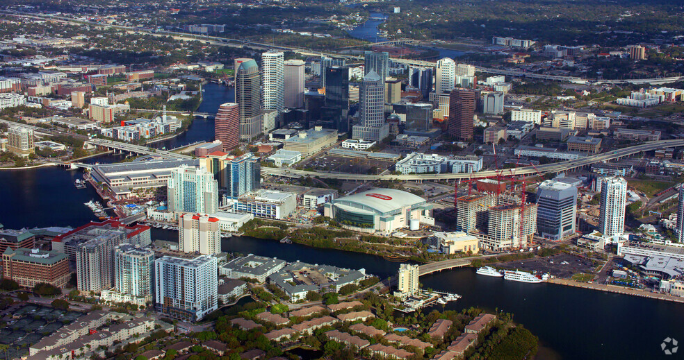 615 Channelside Dr, Tampa, FL for lease - Aerial - Image 3 of 24