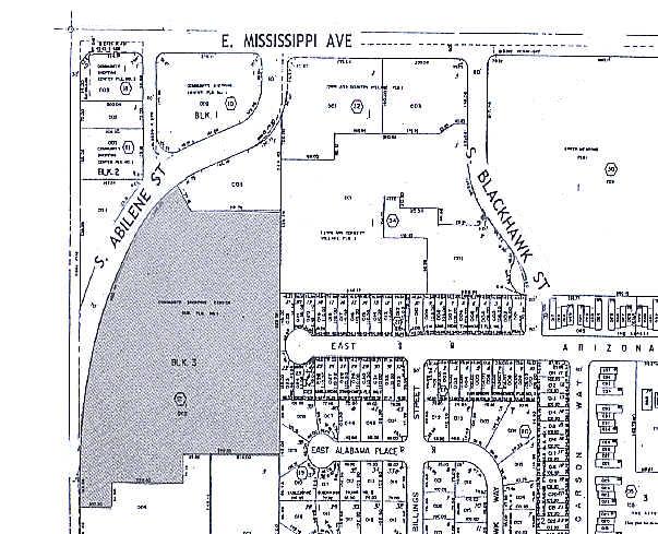 1200 S Abilene St, Aurora, CO à louer - Plan cadastral - Image 2 de 5