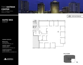 9130 S Dadeland Blvd, Miami, FL à louer Plan d’étage- Image 1 de 1