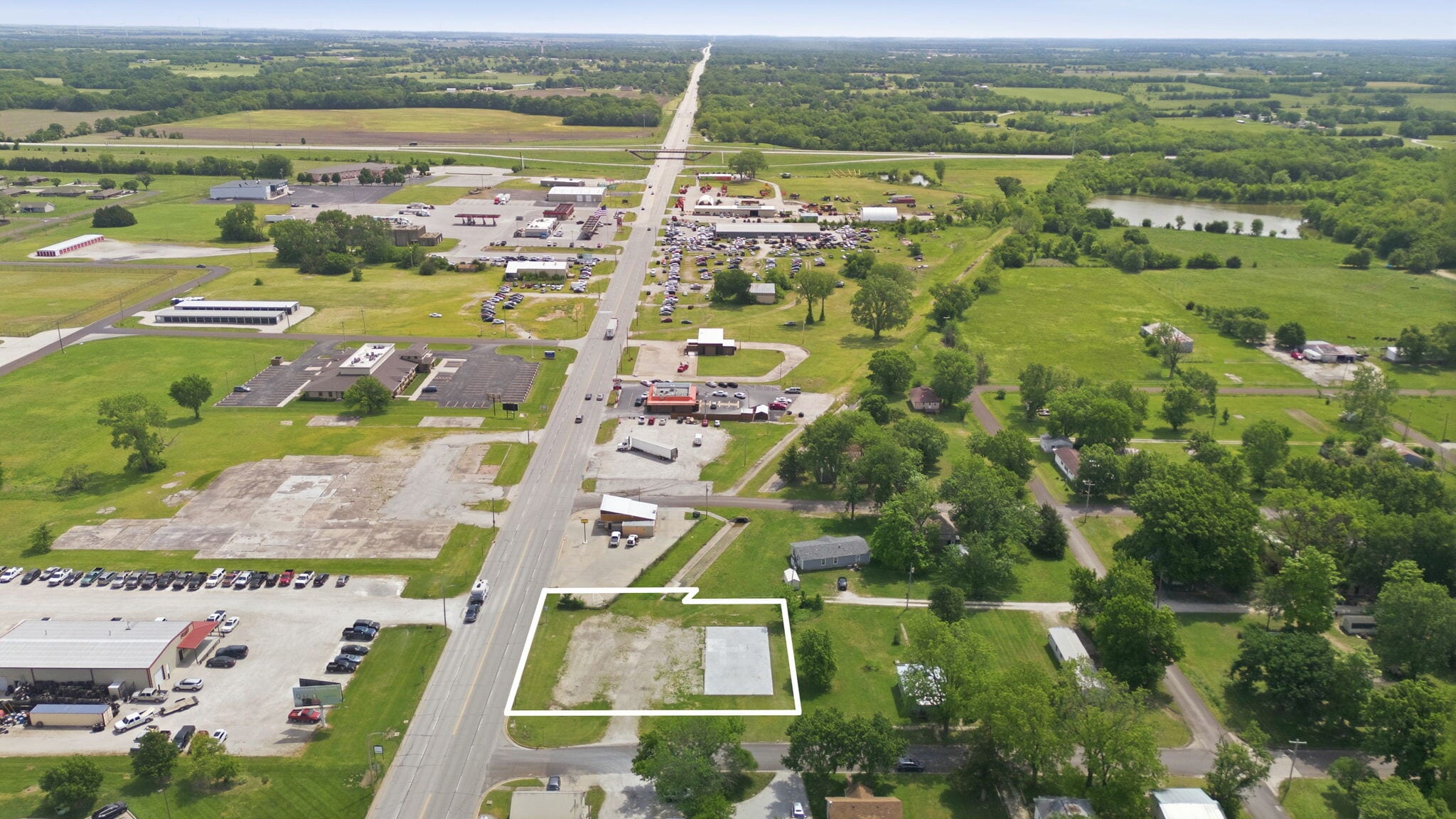 1303 East St, Iola, KS for sale Aerial- Image 1 of 26