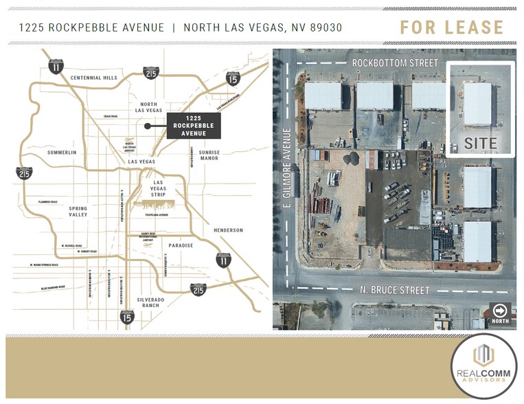 1225 Rockpebble Ave, North Las Vegas, NV à louer - Photo du bâtiment - Image 3 de 7