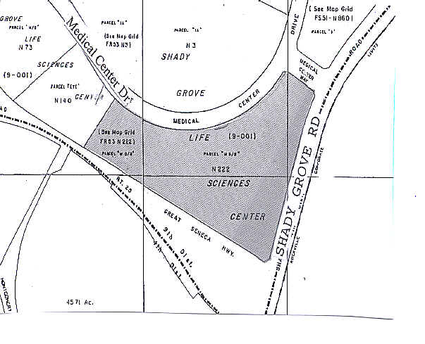 9800 Medical Center Dr, Rockville, MD for lease - Plat Map - Image 2 of 3
