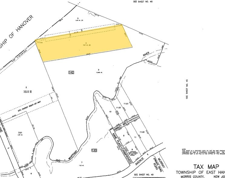 15A Melanie Ln, East Hanover, NJ à louer - Plan cadastral - Image 3 de 3