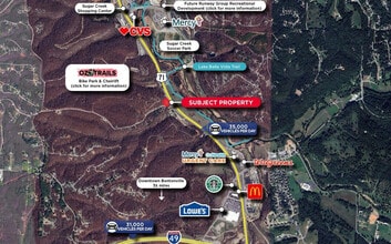 9200 Suits US Dr, Bella Vista, AR - AÉRIEN  Vue de la carte