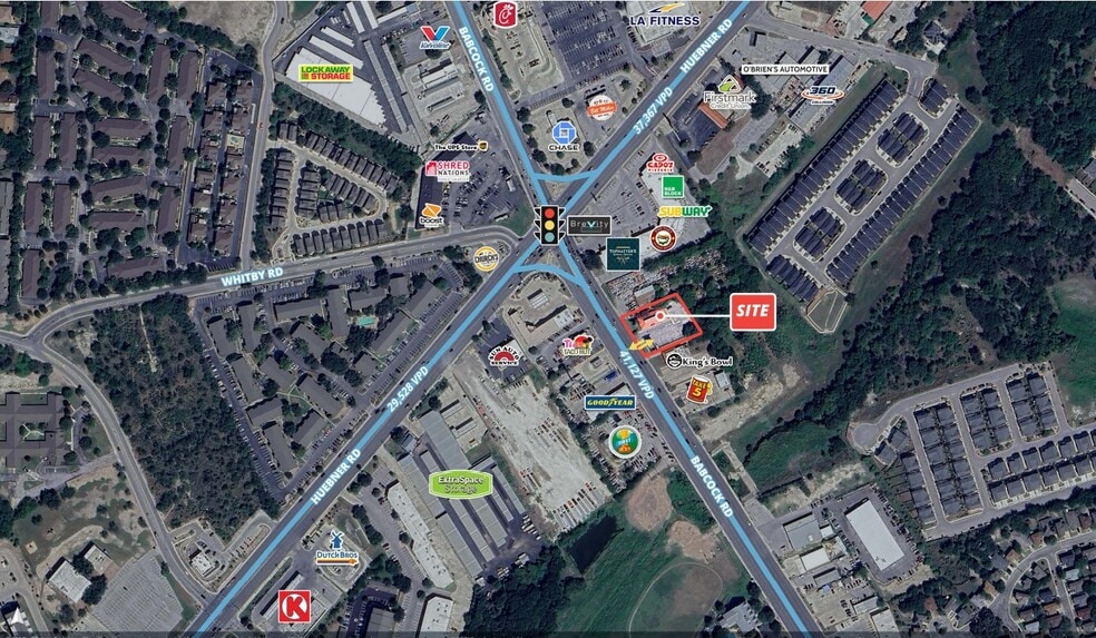 5731 Babcock Rd, San Antonio, TX for sale - Aerial - Image 3 of 4