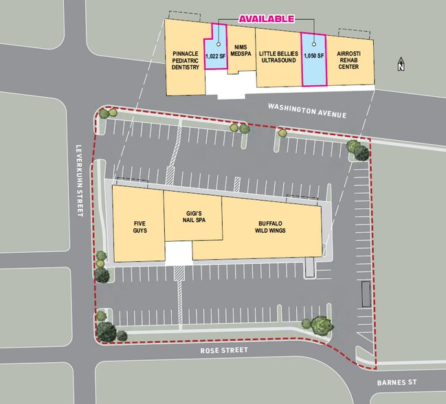 3939 Washington Ave, Houston, TX à louer - Plan de site - Image 2 de 3