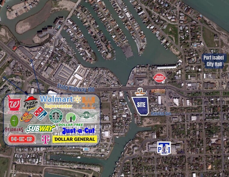 100 Bridge St, Port Isabel, TX à vendre - Photo du bâtiment - Image 2 de 7