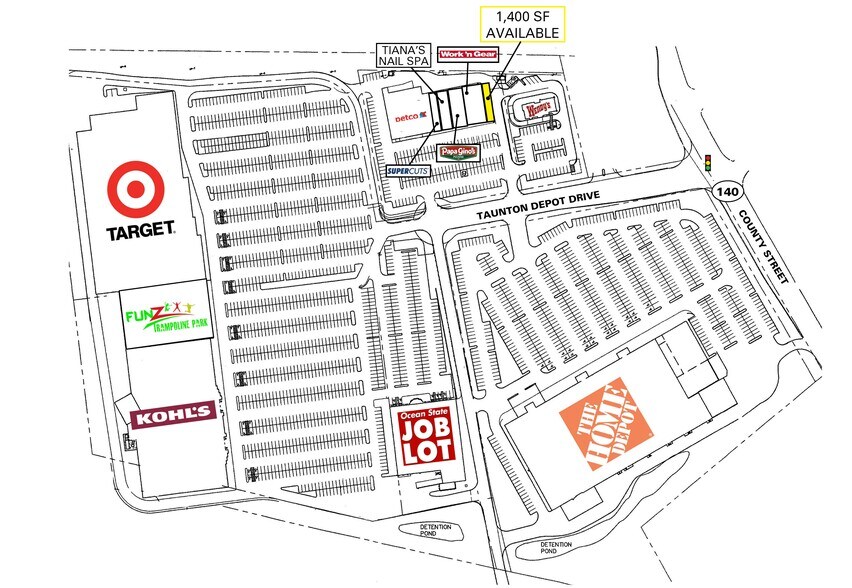 65 Taunton Depot Dr, Taunton, MA à louer - Photo du bâtiment - Image 2 de 4
