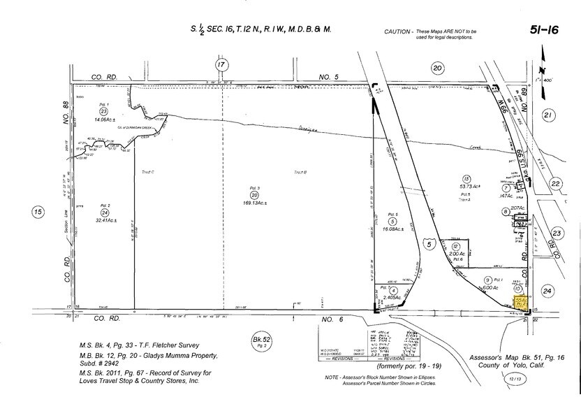 3970 County 89 Rd, Dunnigan, CA à louer - Plan cadastral - Image 2 de 2