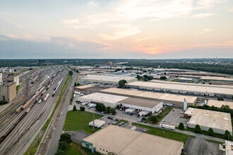 1245 Ozark St, North Kansas City, MO - Aerial  map view