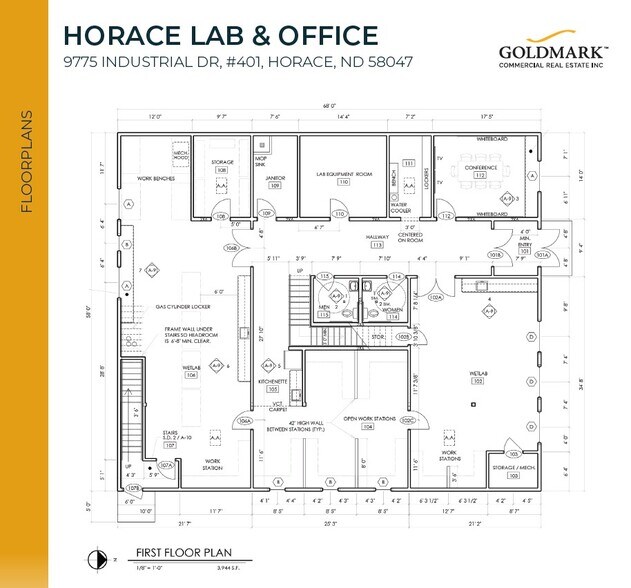 9775 Industrial Dr, Horace, ND à vendre - Plan d’étage - Image 2 de 3