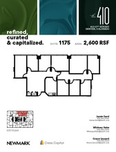 410 17th St, Denver, CO for lease Floor Plan- Image 1 of 1