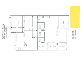 5305-5349 NW 108th Ave, Sunrise, FL à louer Plan de site- Image 1 de 1