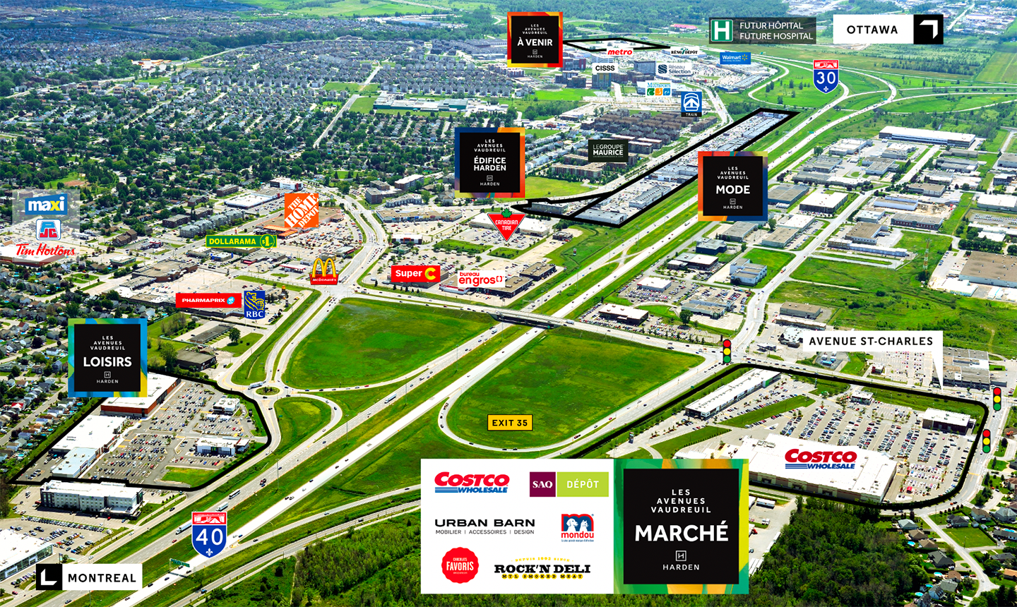 22400 Ch Dumberry, Vaudreuil-dorion, QC for sale Aerial- Image 1 of 1